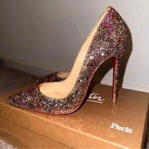 Elegant Glitter Stiletto Heels